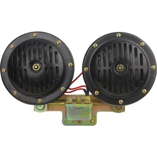 Car Basin Horn Waterproof Super Loud 12v / 24v Electric Horn General Horn for Passenger Cars and Trucks