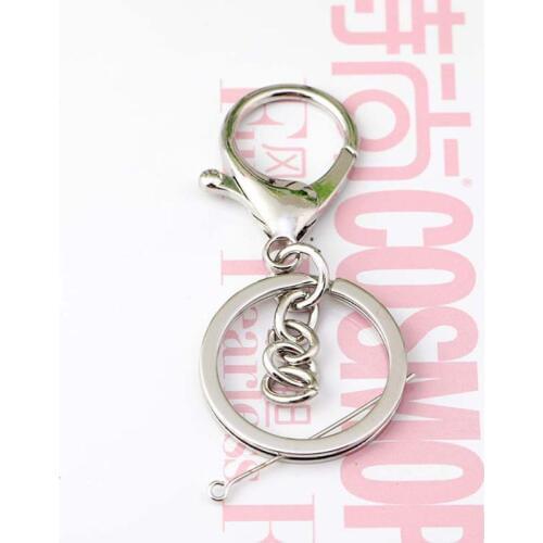 20Pcs Metal Snap Hook Lobster Clasps Lanyard Keyrings Keychain Jewelry Findings X4YA