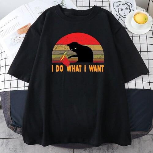 2021 Fashion Trendy T shirts Man Anime Harajuku I do What I Want Letter Print T-shirt Homme Summer Short Sleeve O Neck Tee shirt