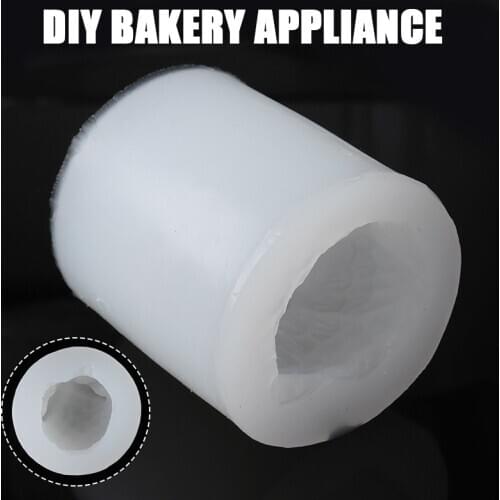 3D Owl Shape Candle Mold Handmade DIY Fondant Cake Making Soap Mould Tool Can Be Used To Decorate Cakes