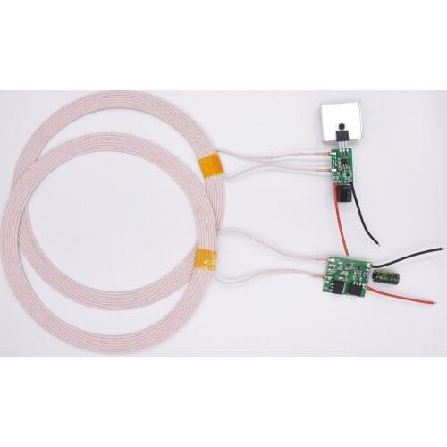 48V Transmitter 50~100mm Long-distance High-power Battery Wireless Charging Power Supply Module XKT801-35