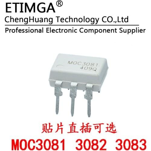5PCS/LOT MOC3083 MOC3082 MOC3081 SOP DIP Bidirectional thyristor driver
