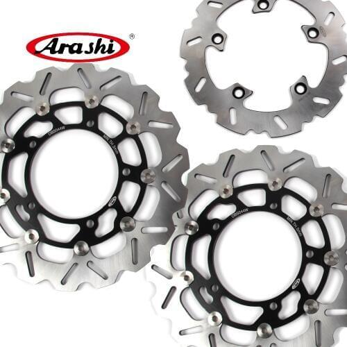 ARASHI Fit SUZUKI GSX650F Front Rear Brake Rotors Brake Disc GSX 650 F 2012 2011 2010 2009 2008 GSX650F ABS 2008-2014 2013 2012