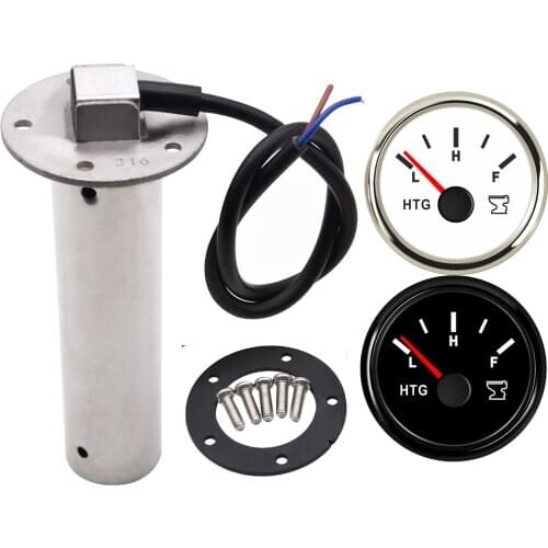 150MM 200MM 250MM 300MM 350MM Sewage Level Sensor For HTG Sewage Level Gauge 52MM for Boat Sewage Tank Level Gauge 0-190Ohm