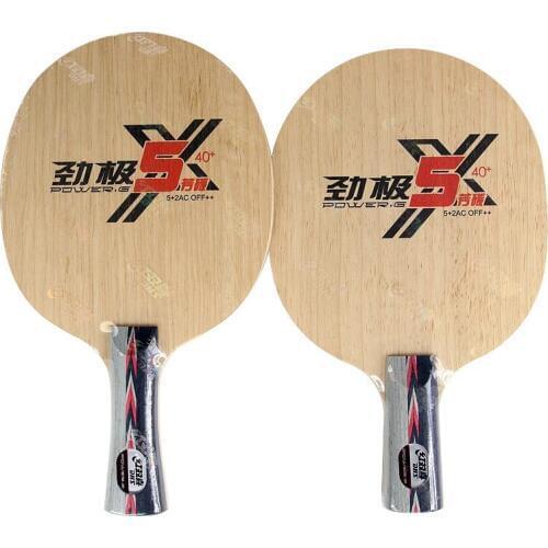 DHS 2019 New POWER-G 5X PG5-X PG 5 X Table Tennis Blade Arylate Carbon ALC Racket Ping Pong Bat Paddle