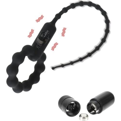 Adult Games Adult Products Horse Eye Vibrator Sex Toys For Men Penis Plug Urethral Vibrator Silicone