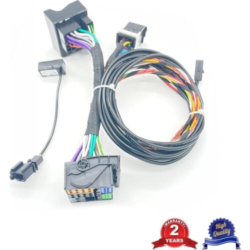 For VW RNS510 9W2 9W7 9ZZ Radio Bluetooth Module Wireless Microphne Wiring Harness Cable 1K8035730D