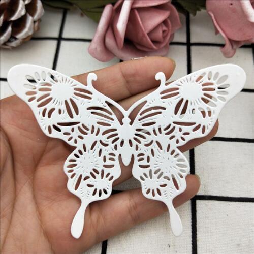 2020 NEW Lace butterfly Metal Cutting Dies Large size Scrapbooking For wedding Card Making DIY Embossing Cuts New Craft Pattern