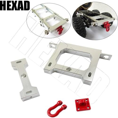 Upgrade Metal Beam + Rear Bumper Part for WPL B14 B24 B36 C14 C24 1/16 RC Truck