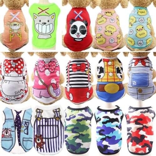 Dog clothes cat costume chihuahua shirt ropa perro ubranka dla psa honden kleding roupa para cachorro small dogs vest pet clothe