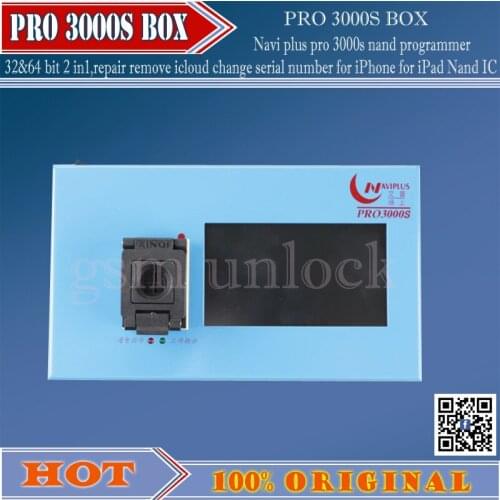 Gsmjustoncct Navi plus pro 3000s nand programmer 32&64 bit 2 in1