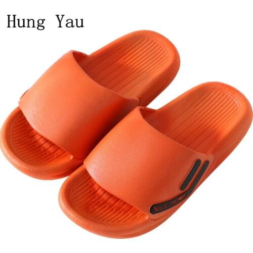 Men Slippers Flips Flops Sandals Summer Shoes Fashion Solid Platform Slides Non-Slip Flats Indoor Bathroom Sweet