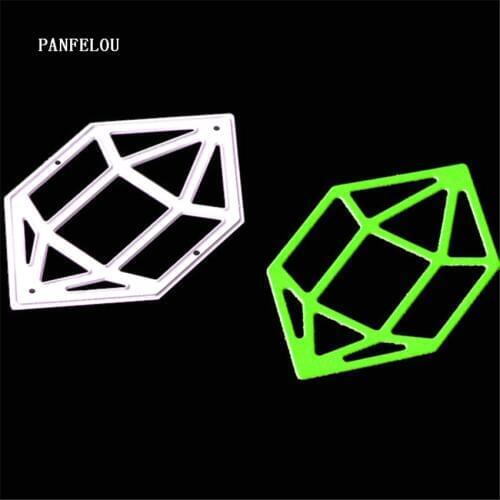 PANFELOU Metal craft diamond paper die cutting dies for Scrapbooking/DIY Easter wedding Easter cards