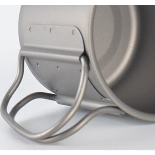 Titanium Collapsible Camping Mug Water Cup Portable Drinkware Only 40g