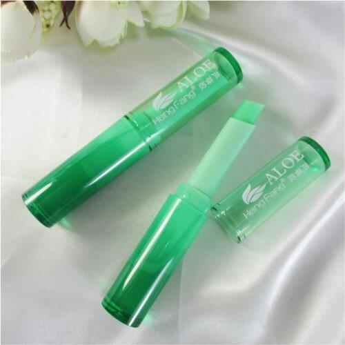 Waterproof Moisture Aloe Vera Lip Balm Natural Lipbalm Temperature Changed Color Lipstick