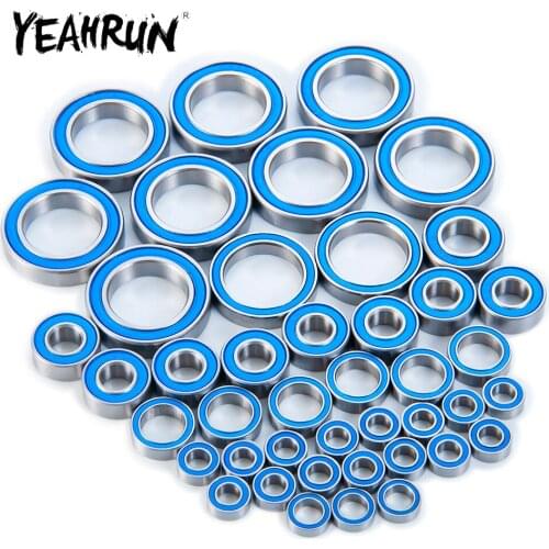 YEAHRUN 41Pcs Wheel Hub Sealed Bearing Kit for Traxxas UDR 1/10 RC Crawler Car Upgrade Parts Accessories