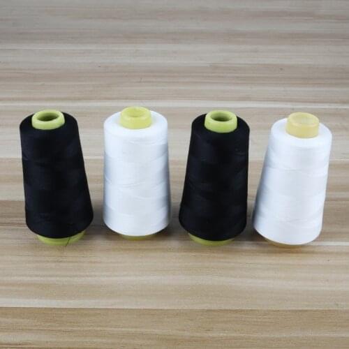 1roll/lot No knot high speed polyester edge line/sewing machine thread for Embroidery Mending Craft Sew Supplies 2018 New