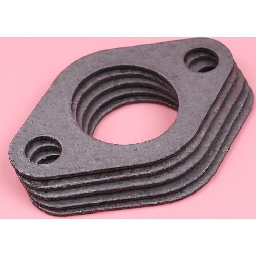 5pcs/lot Exhaust Muffler Gaskets For Honda GX390 GX340 GX270 GX240 13HP 11HP 9HP 8HP GX 390 340 270 240 Lawn Mower Engine Part
