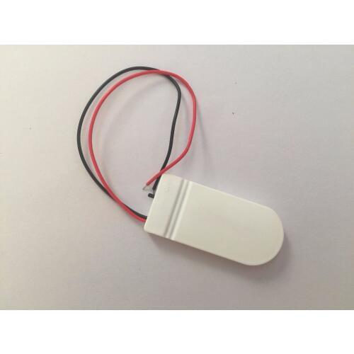 5Pcs/Lot Hold 2x CR2032 Button Coin Cell Battery Holder Case Storage Black Box 6V Wire Lead ON/OFF Switch