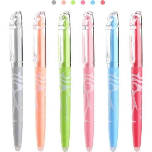 6 New Macaron Color Pilot SW-FL FRIXION Erasable Highlighter Marker Pens for Office and School Stationery