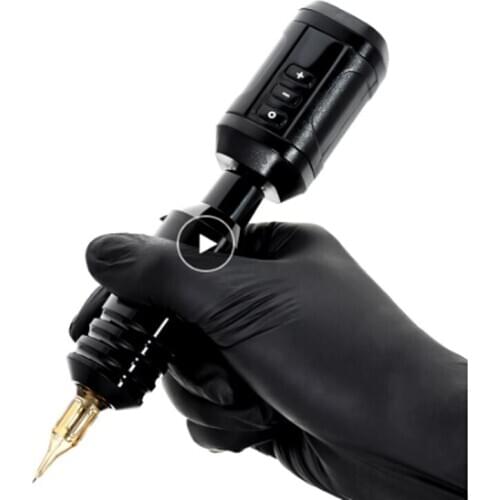 Wireless tattoo battery power supply RCA audio DC interface for Rotary Tattoo Machine fount adapter fast chargering