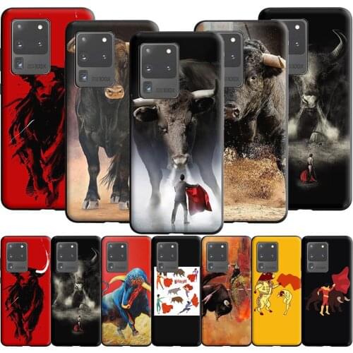 Bullfight Bull Fight Case for Samsung Galaxy A10 A20E A30 A50 A51 A71 A21S A31 A32 A22 A82 A03S S21 FE