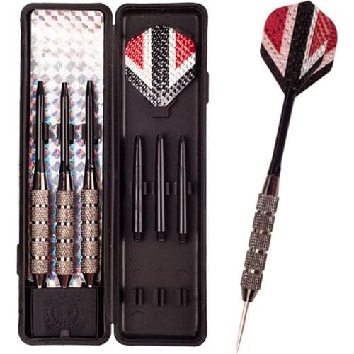 Outdoor Sports Wide Head Darts Professional Hard Steel Needle Darts Aluminum Rod Anti-Fall And Durable Flying Standard Dart Gift