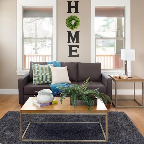 Artificial Wreath Wreath Letter Wreath Home Letter Wall Decor 7.3*26*9.4cm Artificial Boxwood Wreath Wall Signage Decoration