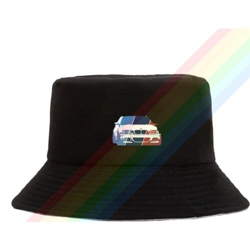 Cool Bmw Funny Car M3 E30 Summer Outdoor Cap Travel Beach Sun Hat Unisex Double Sides Wear