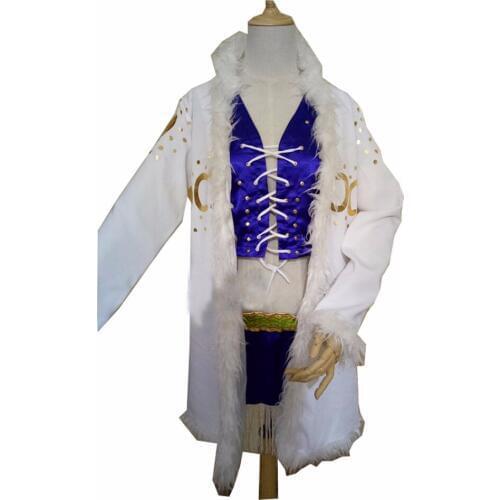 2018 One Piece Nico Robin Cosplay Costume With Hat Custom Made Any Size