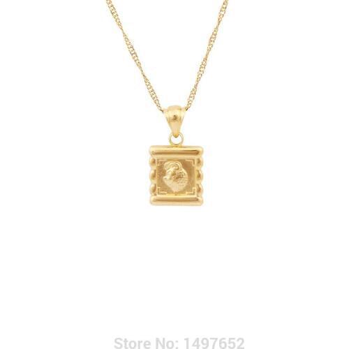 2017 New Arrival charm fish pendant fashion Gold Color fish pendant Necklace for women jewelry Free Shipping