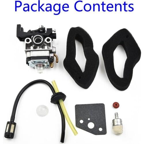 New Carburetor Air Filter Kit For Honda GX25 GX35 HHB25 ULT425 UMS425 UMK425 Lawn Mower Accessories