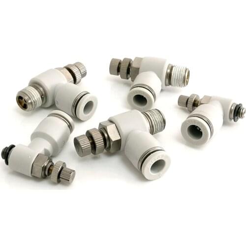 Original AirTAC Speed Controller PSL series Pneumatic Fittings PSL4M5A 401A 6M5A 601A 602A