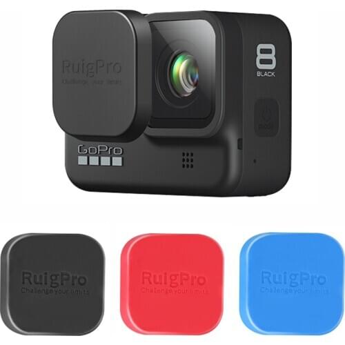 Silicone Lens Protective Cap Tempered Glass Protector cover Case For Gopro Hero 8 9 Black Action Camera Accessories