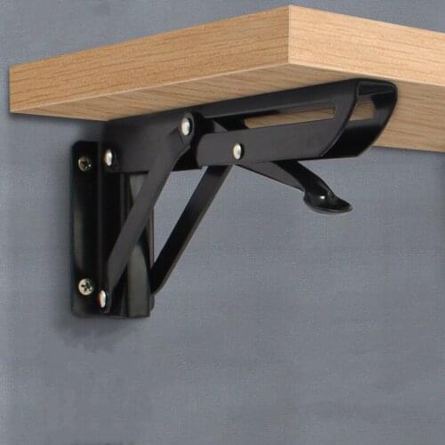 Stainless Steel Folding Movable Triangle Bracket Support Frame K-Shaped Shelf Shelf Bracket Spring Nine Ratio Bracket