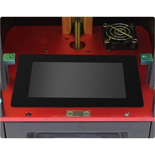 1PCS FEP Film Light-curing PC Protective Sleeve Cover with Dust-free Cloth for 3D Resin Printer Parts