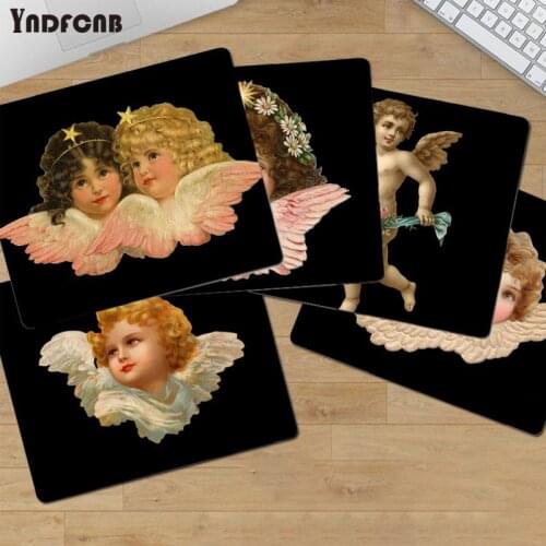 YNDFCNB Top Quality Cute Angel Girl Office Mice Gamer Soft Mouse Pad Top Selling Wholesale Gaming Pad mouse