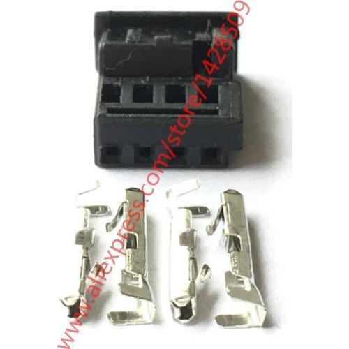 5 Sets 4 Pin 968813-1 0-1452576-1 Car Atmosphere Lamp Plug Female Automotive Connector For Car Recorder VW BMW