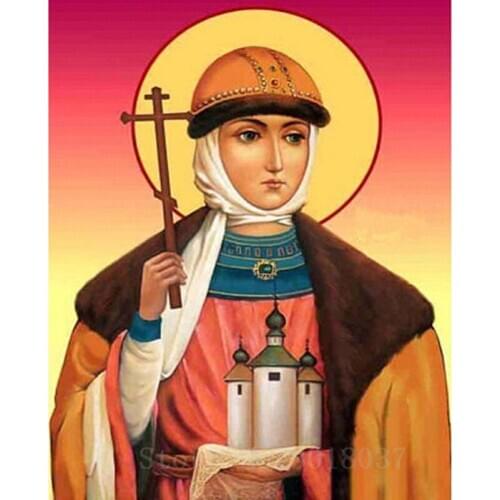 Diamant Diy Diamond Painting Cross Stitch Missionary Who Carried The Cross Needlework Diamond Embroidery Full Diamond Decorative