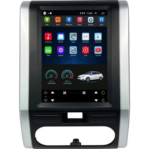10.4" 8 core android 10 tesla style car radio auto stereo for Nissan X-Trail 2008-2012 navigation GPS DVD Multimedia Player