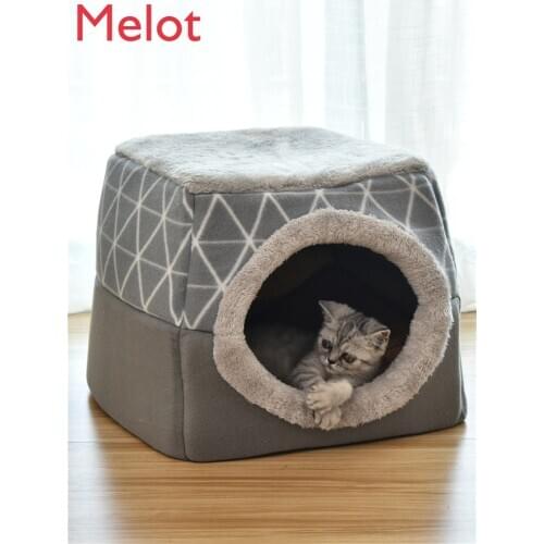 Cat Nest Four Seasons Universal Space Capsule Closed Villa Kennel House Type Deep Sleep Cat Nest Winter Warm Cat Toy