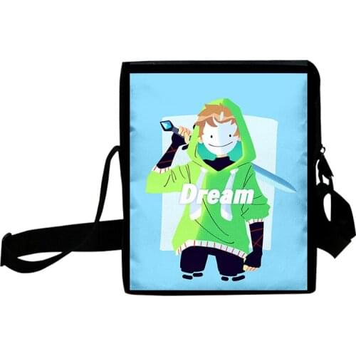 Dreamwastaken Funny Casual Mini Crossbody Bag Mens Shoulder Bag Men Diagonal Small Backpack Light Messenger Phone Bag