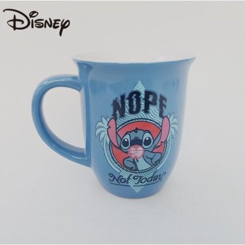 Disney Maker Cartoon Cute Stitch Ceramic Maker Home Office Large Capacity Coffee Maker Milk Maker Breakfast Maker