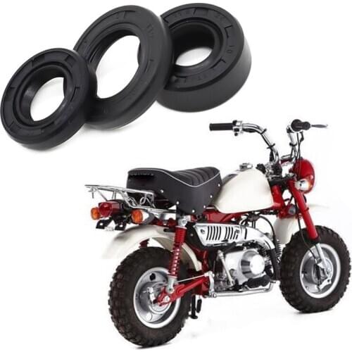 Pack of 3 Engine Oil seal set kick counter seal C arm 000-13-045 Fit for Honda Monkey engine