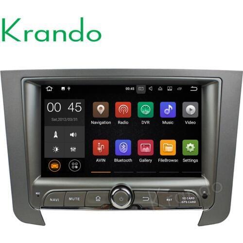 Krando 7" Android 8.0 for Ssangyong Rexton 2014+ car navigation multimedia system audio radio gps dvd player WIFI 3G DAB