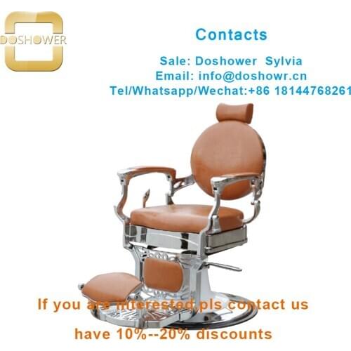 DS-T261 salon equipment barber chair with hydraulic barber chair parts of antique professional vintage barber chair