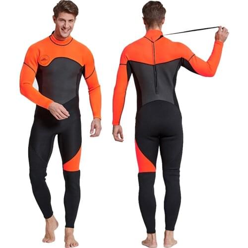 Neoprene 3mm Wetsuit Windsurf Men Underwater Fishing Scuba Diving Spearfishing Swimming Kitesurf Surf Clothes Wet Suit Wakeboard
