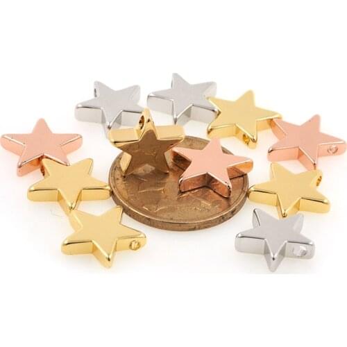 Star Pendant Pentagram Charm DIY Jewelry Bracelet Earring Making Accessories