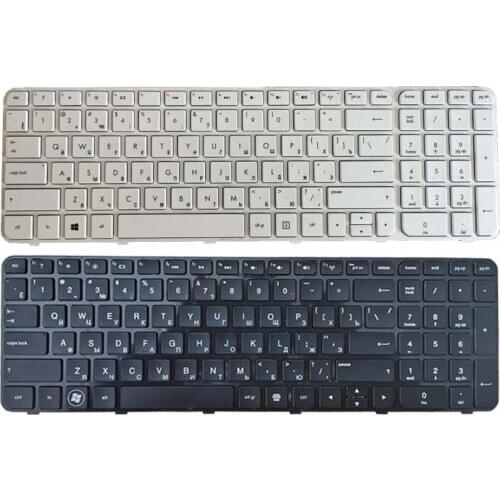 Russian laptop Keyboard for HP Pavilion TPN-Q110 TPN-Q107 RU white/black Keyboard