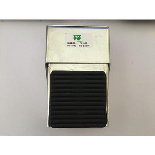 FV-320 Foot Pressure Control 12mm Threaded Air Pneumatic Pedal Valve